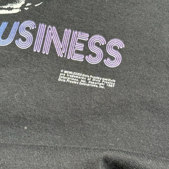 1987 Elvis Presley Tee - Single Stitch - Picture 3 of 4